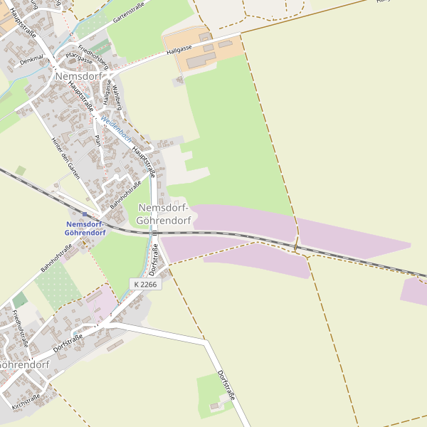 Stadtplan Nemsdorf-Göhrendorf Thumbnail