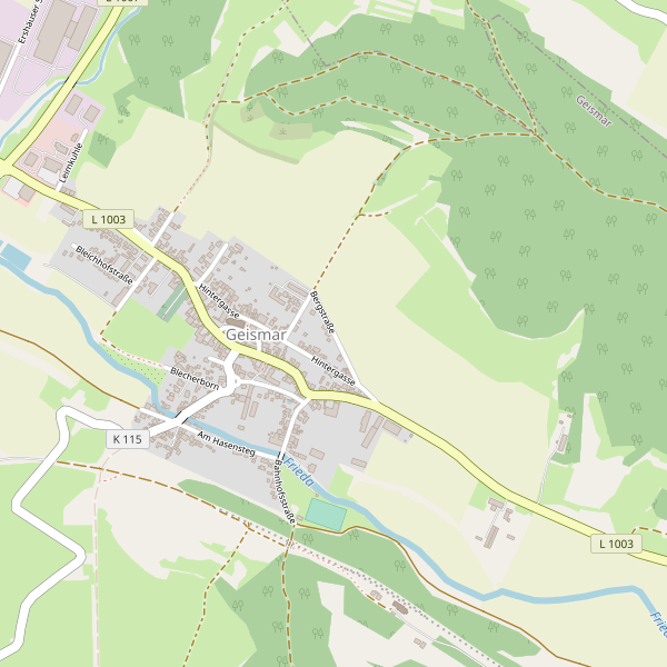 Stadtplan Geismar Thumbnail