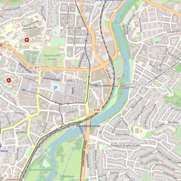 Thumbnail Stadtplan Jena