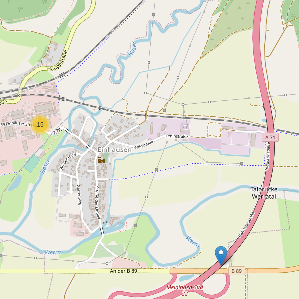 Karte der Parkplätze in Einhausen (SM) Thumbnail