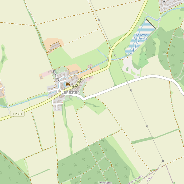 Karte der Parkplätze in Lehesten (SHK) Thumbnail