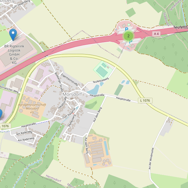 Karte der Parkplätze in Mörsdorf (SHK) Thumbnail