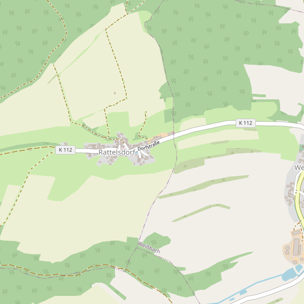 Karte der Parkplätze in Rattelsdorf (SHK) Thumbnail