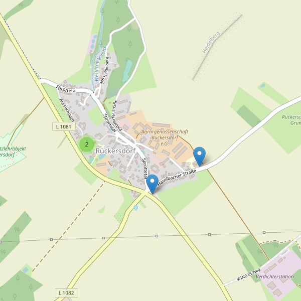 Karte der Parkplätze in Rückersdorf (GRZ) Thumbnail