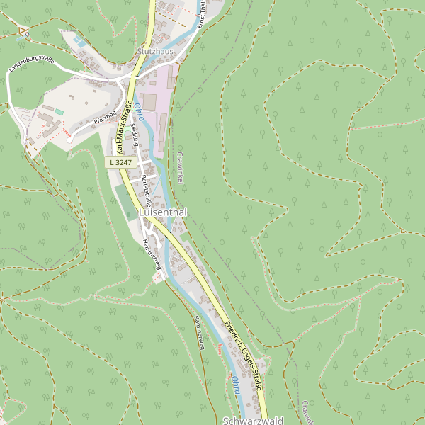 Stadtplan Luisenthal Thumbnail