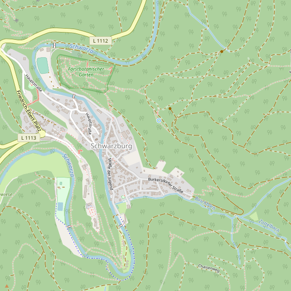 Karte der Toiletten in Schwarzburg Thumbnail