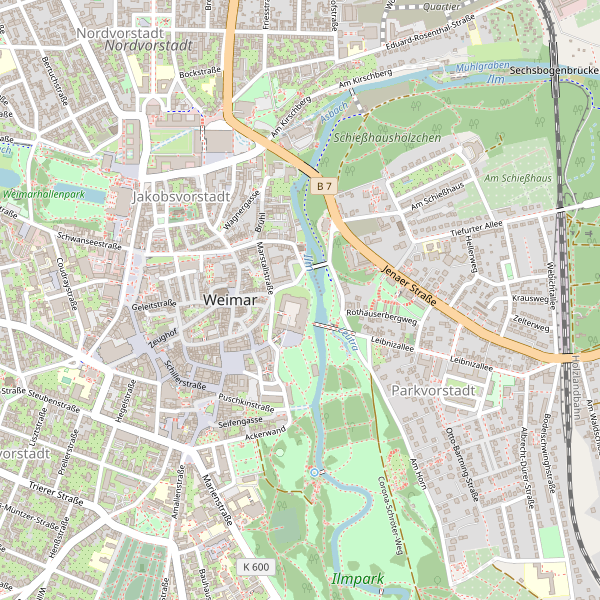 Thumbnail Stadtplan Weimar